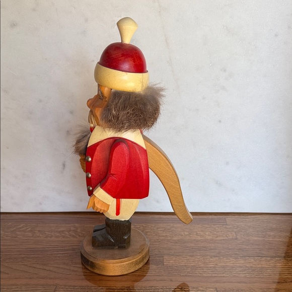Carved Wood Nutcracker Figurine - Picture 4 of 6